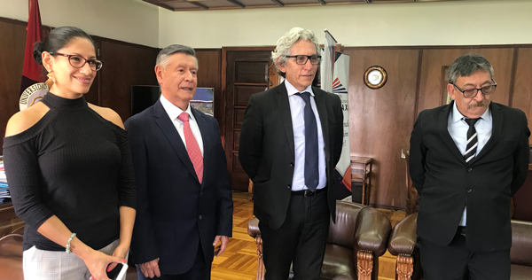 La Universidad Central del Ecuador y la Universidad Nacional de Educación trabajarán por mejorar la formación de docentes