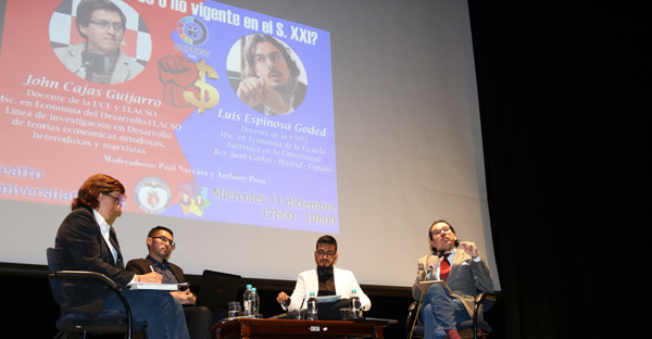 Debate sobre la vigencia de marxismo en el siglo XXI