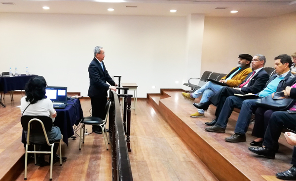 Ética, derecho y justicia fueron temas de análisis en talleres para docentes de la Carrera de Derecho