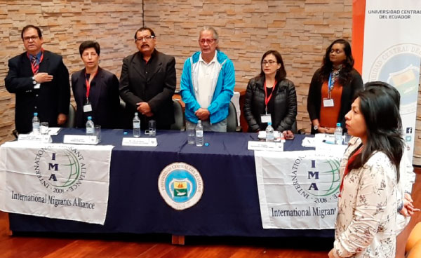 La Universidad Central del Ecuador preocupada por los migrantes y refugiados