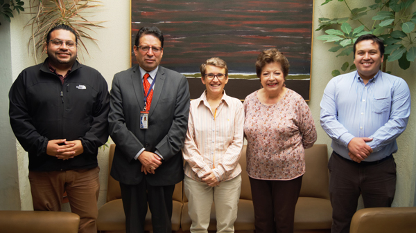 La Universidad Central del Ecuador recibe visita de la Universidad Internacional de Andalucía