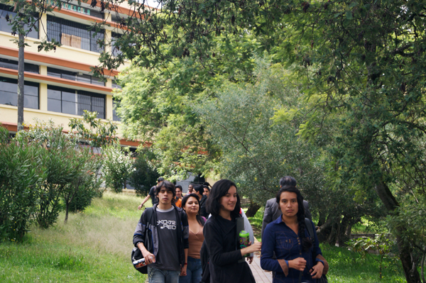 Visita de estudiantes de la Universidad Mariana de Pasto