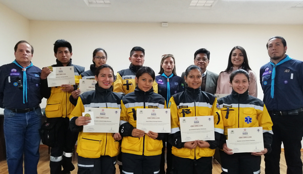 Ocho estudiantes de la Facultad de Ciencias de la Discapacidad recibieron reconocimiento por su alto profesionalismo