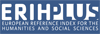 ERIH PLUS (European Reference Index for the Humanities and Social Sciences)